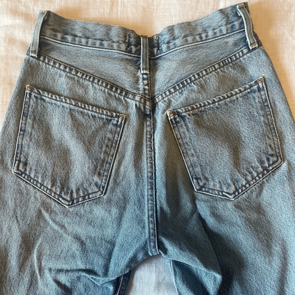 Agolde Riley High Rise Straight Crop - Picture 9 of 9